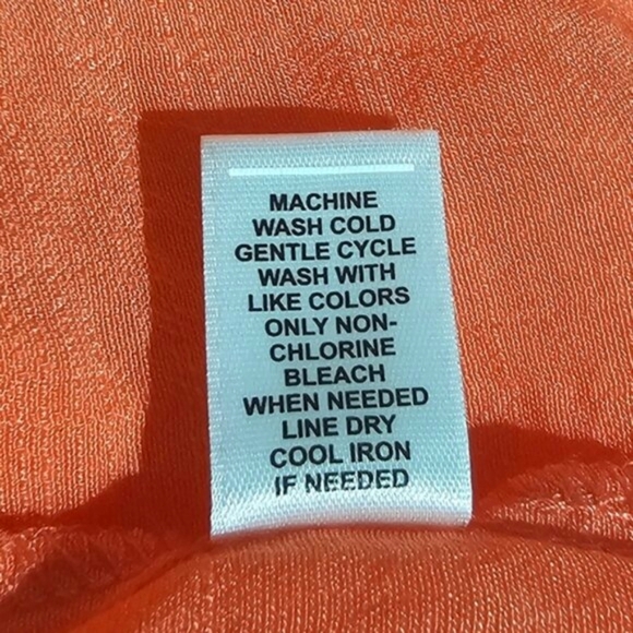 EST. 1946 Women's 18/20W Pink/Coral On/Off The Shoulder Bell Sleeves Peasant Top - Picture 8 of 8